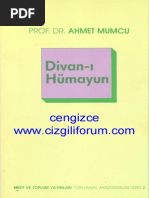 Ahmet Mumcu - Divan-ı Hümayun