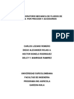 Informe Final de Laboratorio de Fluidos