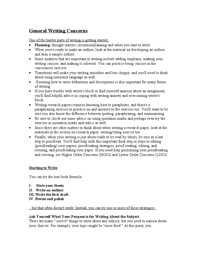 Essential Strategies for Effective Writing | PDF | Sentence ...