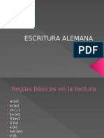 ESCRITURA ALEMANA