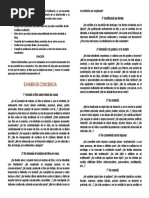 Examen de Conciencia