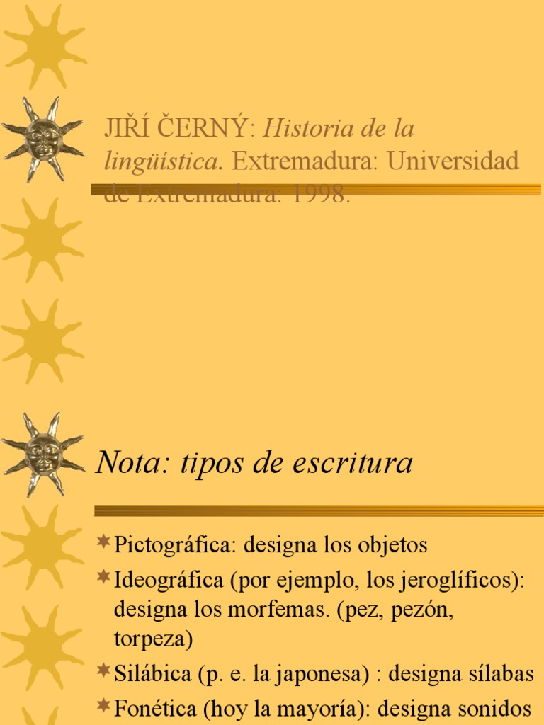 La Prehistoria de La Linguistica Alfabeto Lenguaje