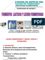 Fermentos Lacticos, Leche Ferment. Capitulo I PDF
