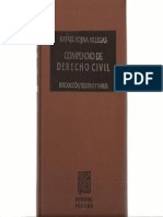 Compendio de Derecho Civil I Rafael Rojina Villegas