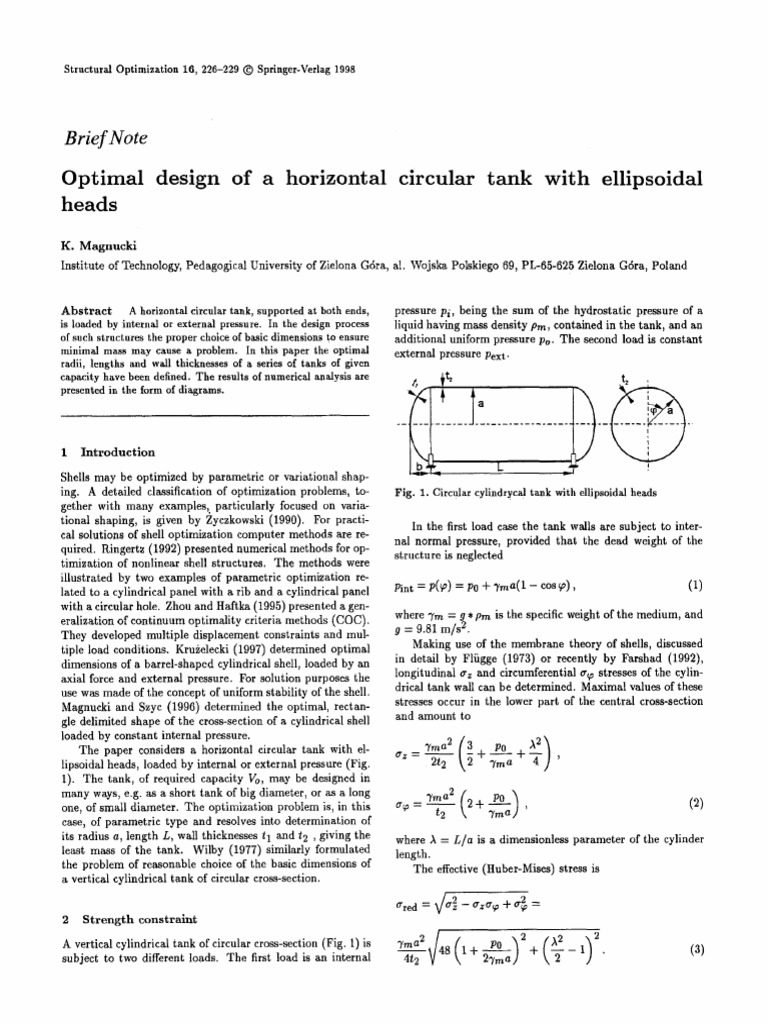 Full Design of Horizontal Tanks | PDF