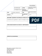 Informe Tecnico Sistema de Direccion