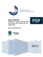 Caso Tecnovax: El despegue de una exitosa empresa de biotecnología argentina