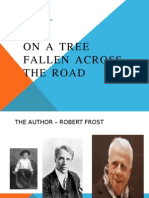 On A Tree Fallen Across The Road: Literature
