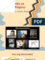 Ekonomiks Sa Diwang Pilipino