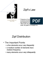 Zipf law Indonesia