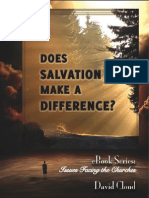 Does Salvation Make a Difference