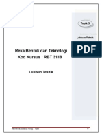 MODUL Reka Bentuk Dan Teknologi RBT3118 - Bab3