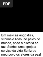 missa  da manhã do 1º domingo da quaresma 22-02- 2015.ppt