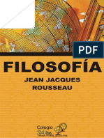 Filosofia - Jean Jacques Rousseau