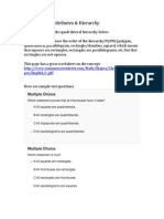 Quadrilateral Attributes