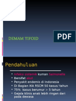 DEMAM TIFOID