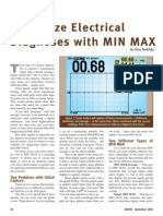 Maximize Electrical Diagnoses With Min Max