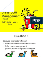 Classroom Management Week1