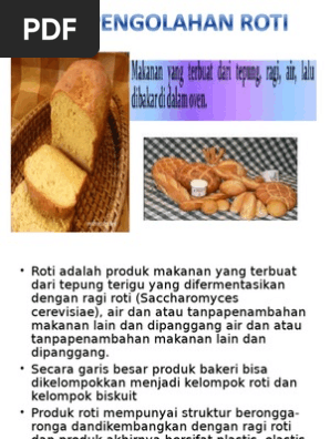 Pengolahan Roti