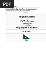 Mughal Empire: From Wikipedia, The Free Encyclopedia