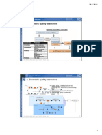 Geometric Quality Assurance: Characteristics Parameters