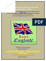 English-Indonesian Sentences From The Tatoeba Project - Page 1