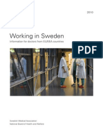 Working in Sweden