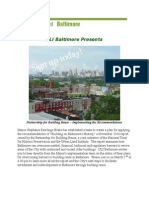 ULI Baltimore Presents: Partnership For Building Reuse - Implementing The Recommendations