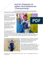 3rd European para Taekwondo Championships