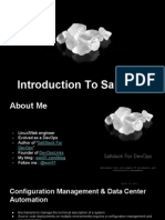 Introduction To SaltStack