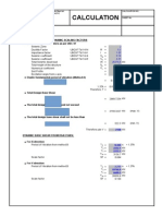 Earthquake Design Dynamic Scaling Factors Calculation Sheet