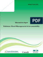 Pakistan Fiscal Management and Accountability