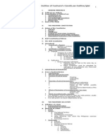 Essential Outline of Philippine Constitutional Law