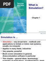 What Is Simulation?: Simulation With Arena, 5th Ed