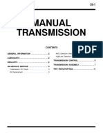 Manual Transmission Service and Repair Guide