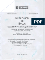 Decoraçao de Bolo Senai