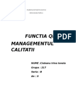 Functia QFD