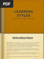 learning styles
