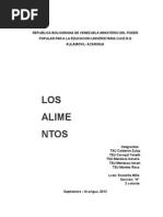 Los Alimentos