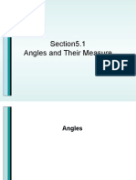 Section5.1 Angles and Their Measure