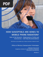 How Susceptible Are Genes To Mobile Phone Radiation?