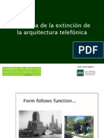 La Lógica de La Extinción de La Arquitectura Telefónica