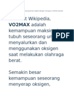 Perhitungan Vo2 Max Denyut Nadi