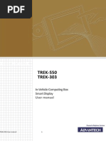 TREK-550 TREK-303: User Manual