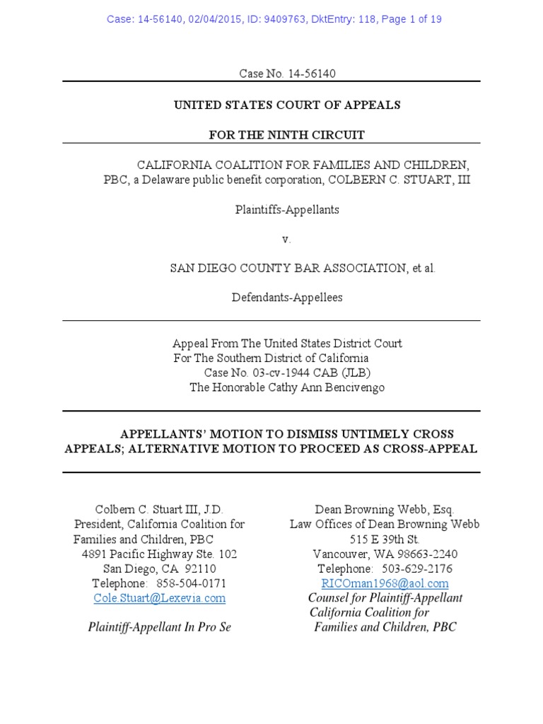 Statement Of Related Cases