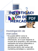 Investigación de Mercados 