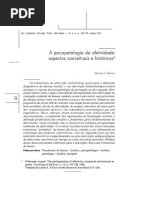 A psicopatologia da afetividade- aspectos conceituais e históricos