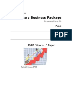 How To Use A Business Package