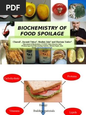 Biochemistry Of Food Spoilage Biochemistry Of Food Spoilage - 