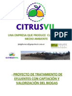 Recuperacion de Energa de Los Efluentes Citrcolas